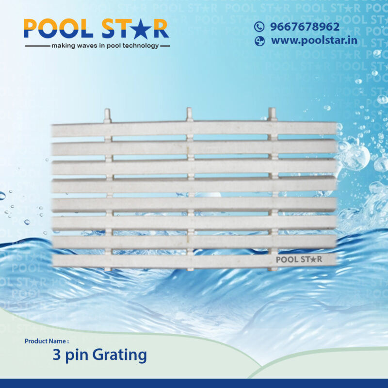 3 pin Grating