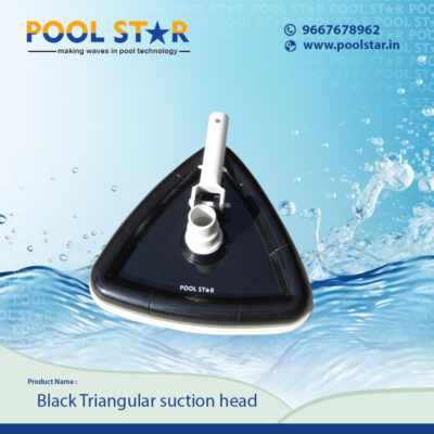 Black Triangular suction head