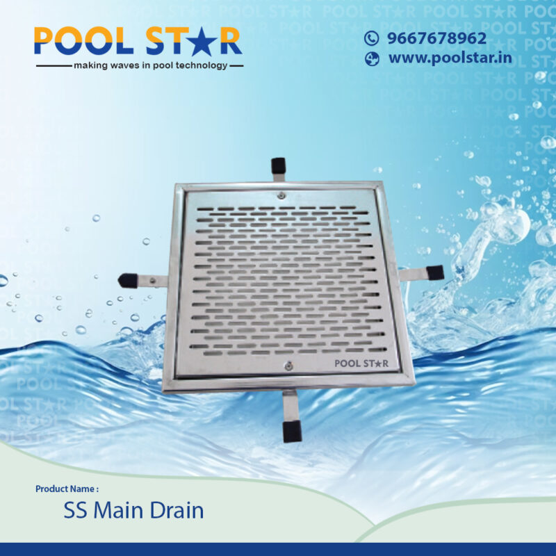 Swimming Pool SS Main Drain