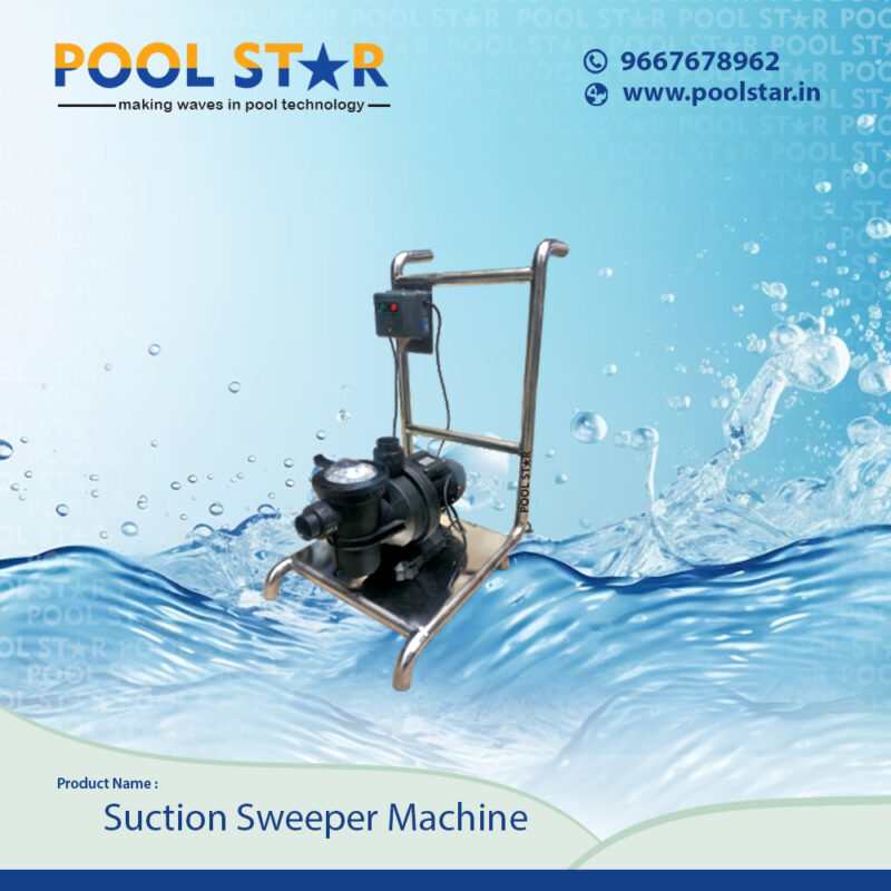 Swimming Pool Suction Sweeper Machine